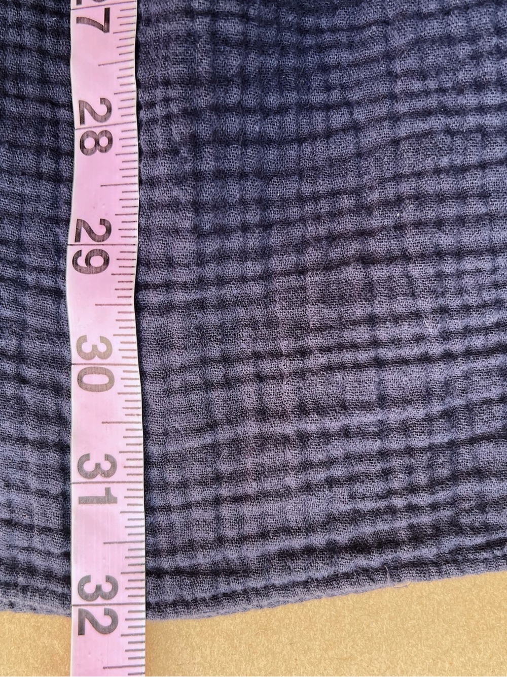 Madewell Navy Babydoll Cotton Double Gauze Tiered Mini Dress - Picture 7 of 7